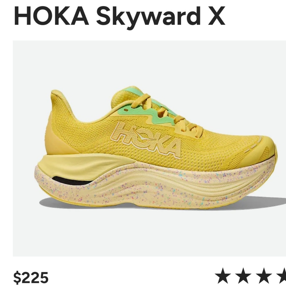 Hoka Skyward X Running Shoes, Size 5.5
